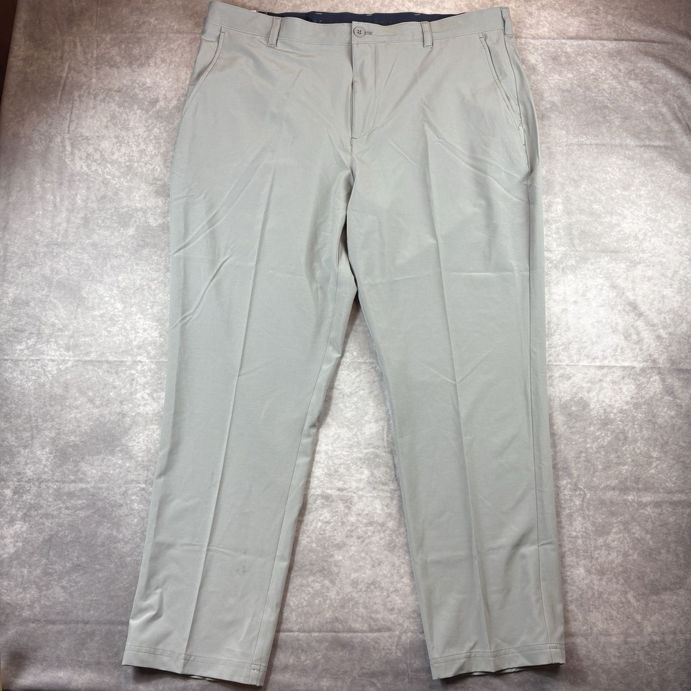 Izod Golf‎ Pants Mens 40x30 Grey Swingflex Straight Flex Performance NEW READ